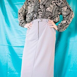 90s Vintage Pencil Skirt